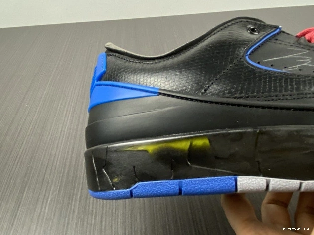 2 Retro SP Jordan Low Off-White Black Blue DJ4375-004 0927